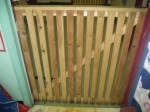 small wooden gate